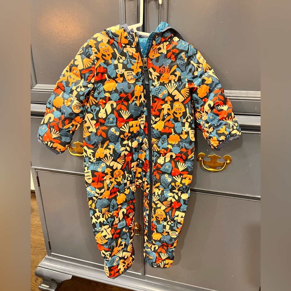 Colorful Kids One Piece Snowsuit REI